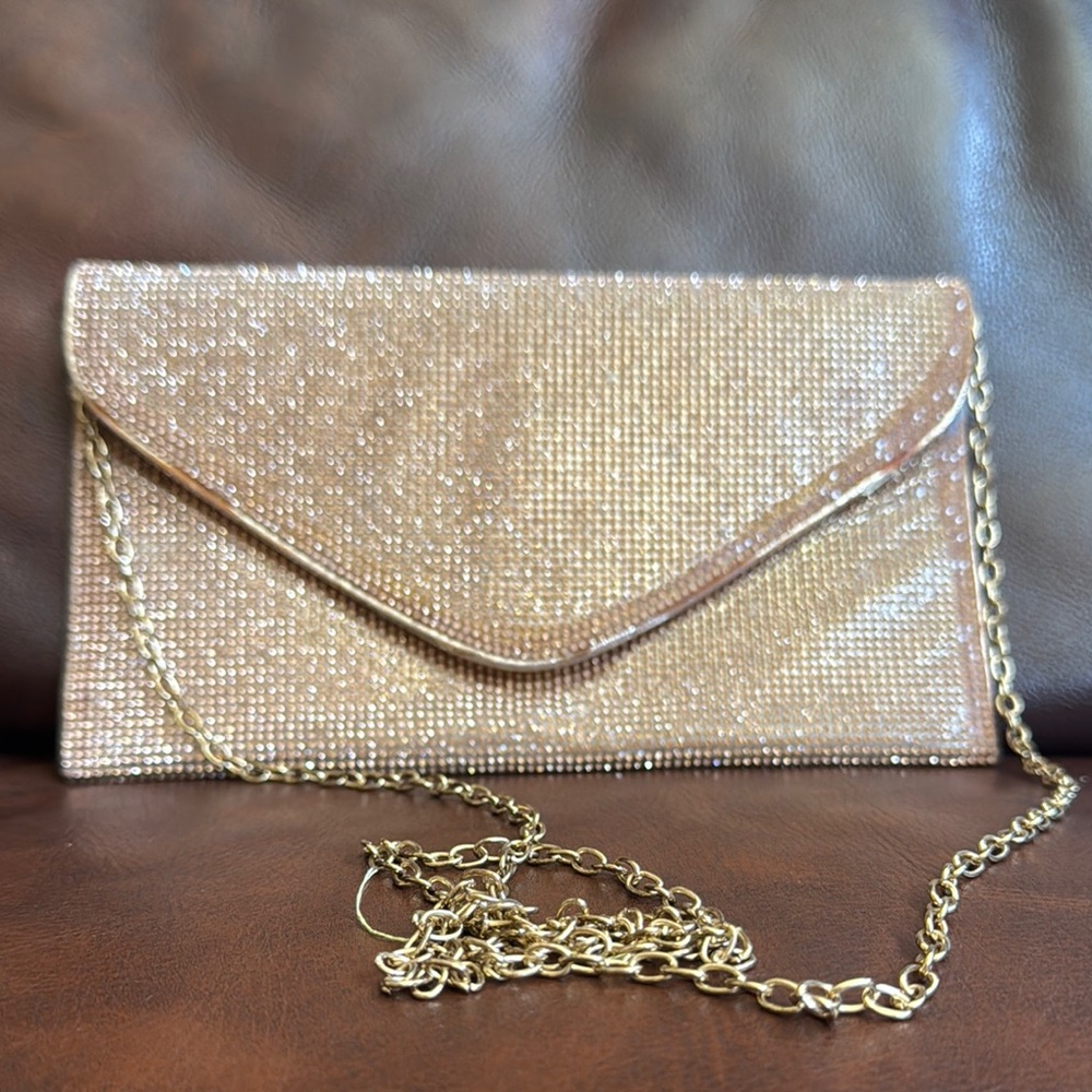Rose Gold Evening Clutch